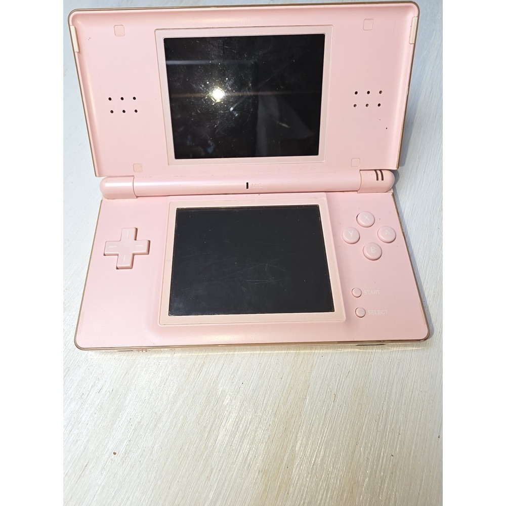 Excellent Nintendo DS Lite Console Pink Color Tested Working